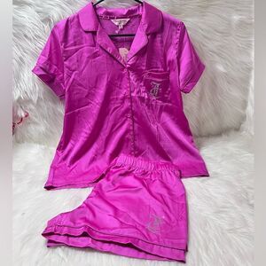 Juicy Couture Satin Pajama Set